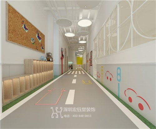 郑州特色主题幼儿园装修设计公司 蓝亭贝树特色园装修设计效果图