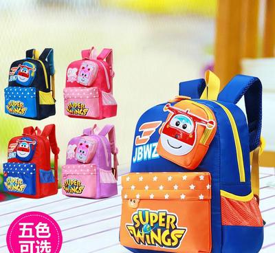 2017新款*包卡通可爱小孩宝宝幼儿园4-6岁书包一件代